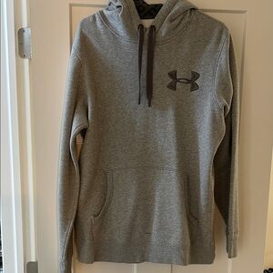 Under Armour Heather Gray Hoodie for Men